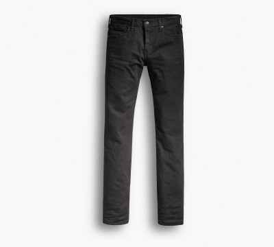 Мужские узкие джинсы Levis 511 Slim Fit Stretch Jeans Black Stretch 045114406, фото