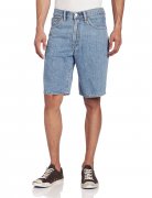 Levi's Men's 550 Relaxed Fit Short Light Stonewash