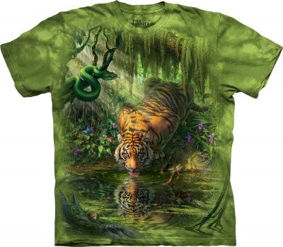 Футболка The Mountain T-Shirt Enchanted Tiger 104869, фото