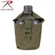 Rothco MOLLE Compatible 1 Quart Canteen Cover Olive Drab 40111