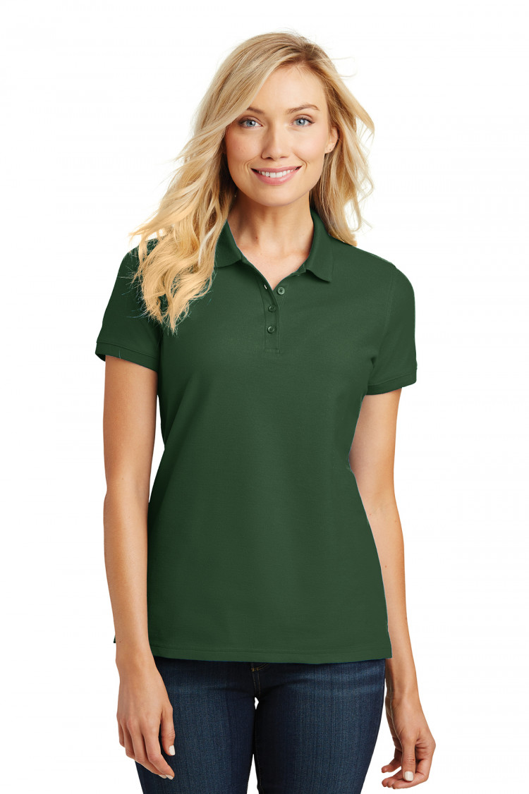 Women's forest green polo shirts new arrivals