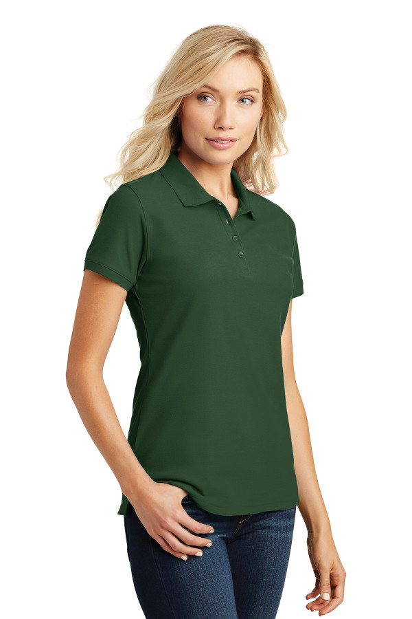 Ladies green polo shirts cheap