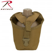 Rothco MOLLE Compatible 1 Quart Canteen Cover Coyote Brown 40111