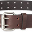 Ремень кожаный коричневый Dickies Men's Double Prong Leather Work Belt Brown 1DI0227-BRW - Ремень кожаный коричневый Dickies Men's Double Prong Leather Work Belt Brown 1DI0227-BRW