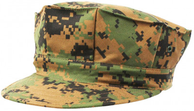 Кепка восьмиклинка морской пехоты  лесной цифровой камуфляж Rothco Marine Corps Cap Woodland Digital Camo 5663, фото