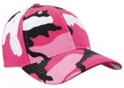 Rothco Supreme Camo Low Profile Cap Pink Camo 9180