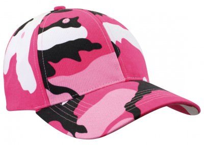 Камуфлированная бейсболка Rothco Low Profile Baseball Cap Pink Camo 9180, фото