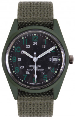 Часы Rothco G.I. Type Vietnam Era Wind Up Watch Olive Drab 4228, фото