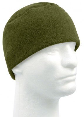 Шапка оливковая флисовая Rothco Polar Fleece Watch Cap Olive Drab 8460, фото