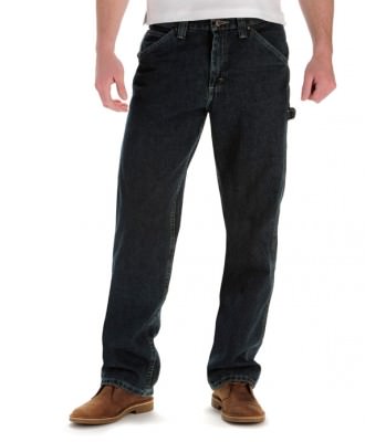 Мужские джинсы плотника Lee больших размеров Lee Big-Tall Dungarees Carpenter Jean Quartz Stone 2107991, фото