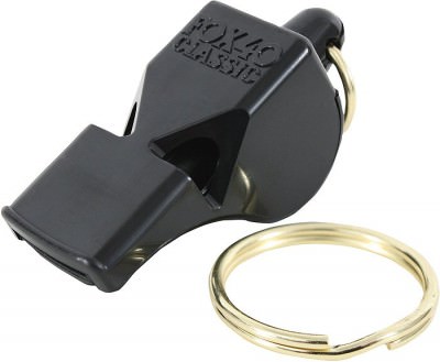 Свисток спасательный FOX 40 Classic Safety Whistle Black 9409, фото