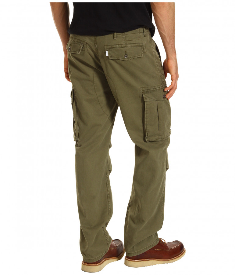 Брюки мужские Levis Ace Cargo Twill Pants | Ivy Green - 12462-0004