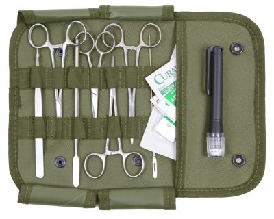 Армейский американский персональный полевой хирургический набор Rothco Surgical Kit Olive Drab 8316, фото