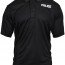 Потоотводящая полицейская футболка поло Rothco Moisture Wicking 'Police' Golf Shirt Black 3282 - Потоотводящая полицейская футболка поло Rothco Moisture Wicking 'Police' Golf Shirt Black 3282