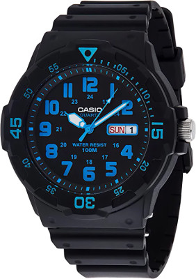 Часы спортивные Casio Men's Resin Dive Watch Black MRW200H-2BV, фото