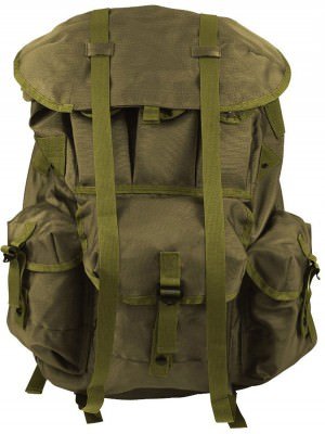 Рюкзак полевой оливковый 137 литров с рамой Rothco G.I. Type Large Alice Pack w/ Frame Black 2240, фото