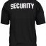 Потоотводящая футболка поло Rothco Moisture Wicking 'Security Badge' Golf Shirt Black 3627 - 