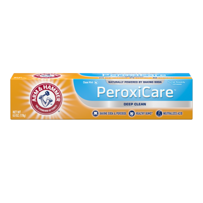 Зубная американская паста Arm & Hammer PeroxiCare Tartar Control Deep Clean Toothpaste (170 г), фото