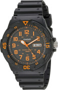 Casio Men's Resin Dive Watch Black MRW200H-4BV