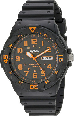 Часы спортивные Casio Men's Resin Dive Watch Black MRW200H-4BV, фото