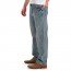 Мужские джинсы Ли (Lee) просторного кроя с прямой штаниной Lee Premium Select Relaxed Straight Leg Jean Faded Light - 