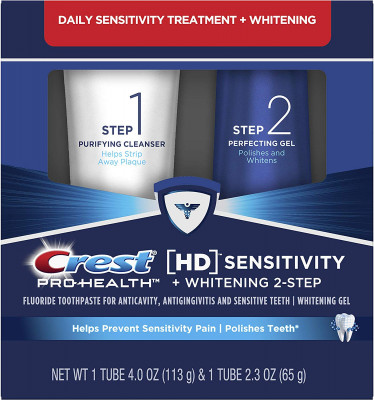 Американская зубная паста Crest Pro-Health HD Daily Two-Step System с двухступенчатой системой отбеливания, фото