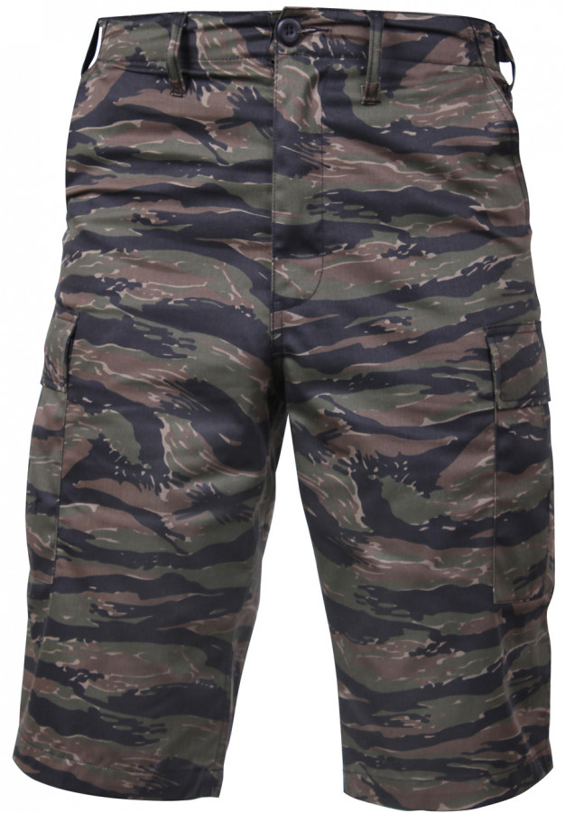 Шорты Rothco Long Length BDU Short Tiger Stripe Camo 7867 | www