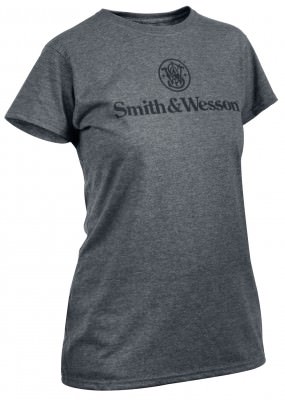 Женская футболка «Смит-энд-Вессон» Smith & Wesson Womens T-Shirt Grey 3730, фото