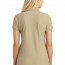Футболка поло женская бежевая Port Authority Ladies Core Classic Pique Polo Wheat - Класcическая женская футболка поло Port Authority Ladies Core Classic Pique Polo Wheat