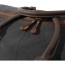 Сумка винтажная темно-серая с кожаными ручками Rothco Extended Weekender Bag Charcoal Grey 90886 - Сумка винтажная темно-серая с кожаными ручками Rothco Extended Weekender Bag Charcoal Grey 90886