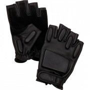 Rothco Tactical Fingerless Rappelling Gloves Black 3454