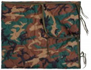 Rothco GI Type Rip-Stop Poncho Liner With Zipper Woodland Camo 88476