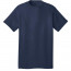 Темно-синяя мужская американская хлопковая футболка Port & Company Core Cotton Tee PC54 Navy - Темно-синяя мужская американская хлопковая футболка Port & Company Core Cotton Tee PC54 Navy