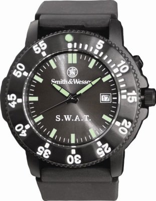 Часы полицейские Smith and Wesson S.W.A.T. Watch Black 4318, фото