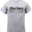 Тренировочная лицензионная футболка Морской Пехоты США серая Rothco Physical Training T-Shirt "Marines" Grey 6032 - Тренировочная лицензионная футболка Морской Пехоты США серая Rothco Physical Training T-Shirt "Marines" Grey 6032