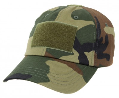 Армейская тактическая бейсболка лесной камуфляж Rothco Tactical Operator Cap Woodland Camo 9362, фото