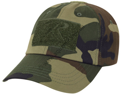 Армейская тактическая бейсболка лесной камуфляж Rothco Tactical Operator Cap Woodland Camo 9362, фото