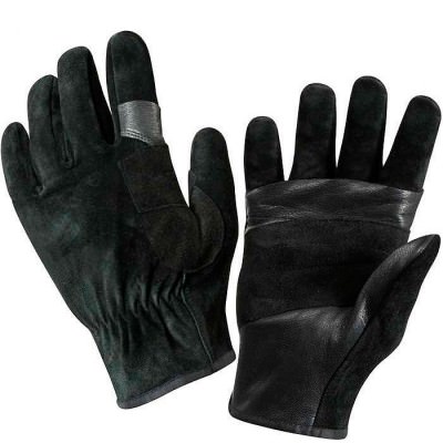 Перчатки полицейские Rothco SWAT Fast Rope Rescue Leather Gloves Black 3482, фото