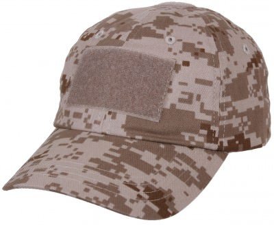 Тактическая бейсболка пустынный цифровой камуфляж Rothco Tactical Operator Cap Desert Digital Camo, фото