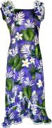 Pacific Legend Long Muumuu Dress - 334-3688 Purple