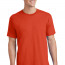 Оранжевая мужская американская хлопковая футболка Port & Company Core Cotton Tee PC54 Orange - Оранжевая мужская американская хлопковая футболка Port & Company Core Cotton Tee PC54 Orange