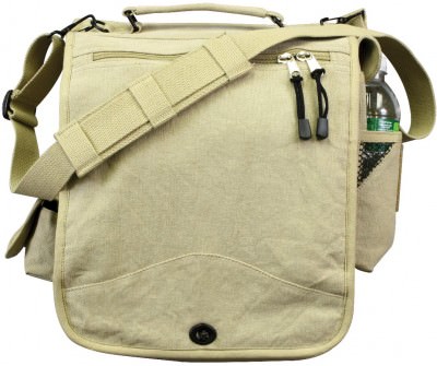 Винтажная сумка инженера образца 1951 года Rothco Vintage Canvas M 51 Engineers Field Bag Khaki 8672, фото