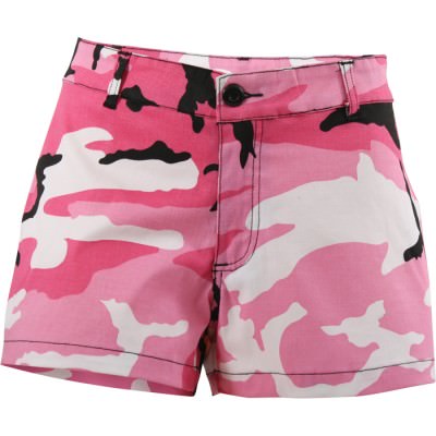 Женские шорты Rothco Women's Military Shorts Pink Camo 3196, фото