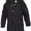 Зимняя винтажная черная хлопковая куртка аляска Rothco Vintage N-3B Parka Black 9963 - Зимняя винтажная куртка аляска Rothco Vintage N-3B Parka Black - 9963