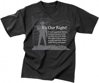 Футболка Rothco Vintage ''It's Our Right'' T-Shirt 66137, фото