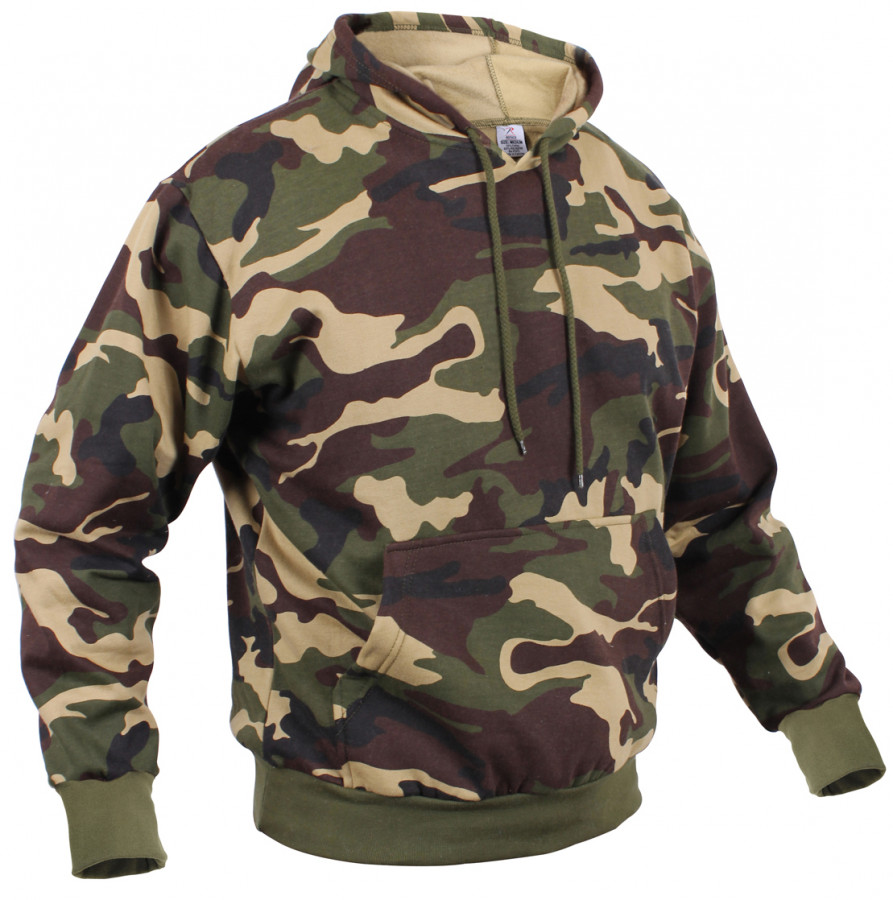 Rothco Camo Pullover Hooded Sweatshirt