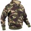 Толстовка лесной камуфляж Rothco Camo Pullover Hooded Sweatshirt Woodland Camouflage 6590 - Толстовка милитари с капюшоном Rothco Camo Pullover Hooded Sweatshirt Woodland Camouflage - 6590