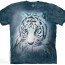 Футболка с тиграми The Mountain T-Shirt Thoughtful White Tiger 105964  - Футболка с тиграми The Mountain T-Shirt Thoughtful White Tiger 105964 
