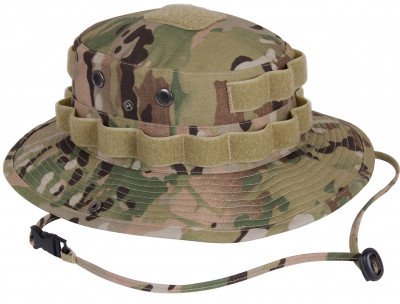 Тактическая мультикамовая панама Rothco Tactical Boonie Hat Rip-Stop MultiCam™ 5689, фото