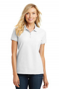 Port Authority Ladies Core Classic Pique Polo White